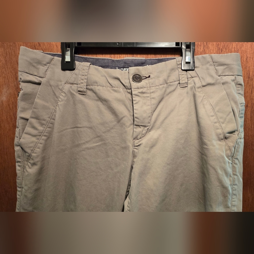 Horny Toad Women's Straight Leg Gray/tan Jeans Sz8 - Picture 3 of 10